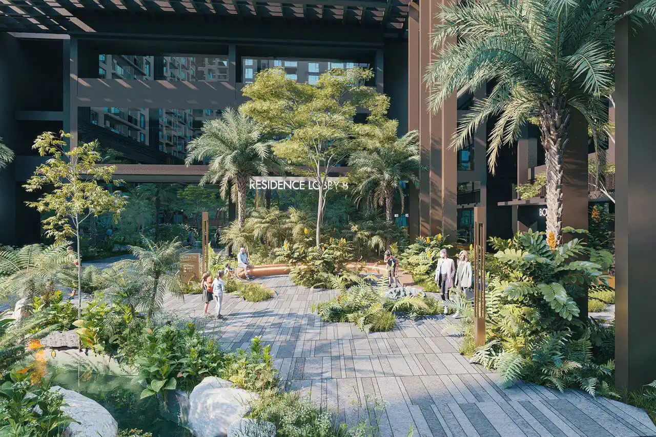Cảnh quan nội khu Đồng Văn Central Park