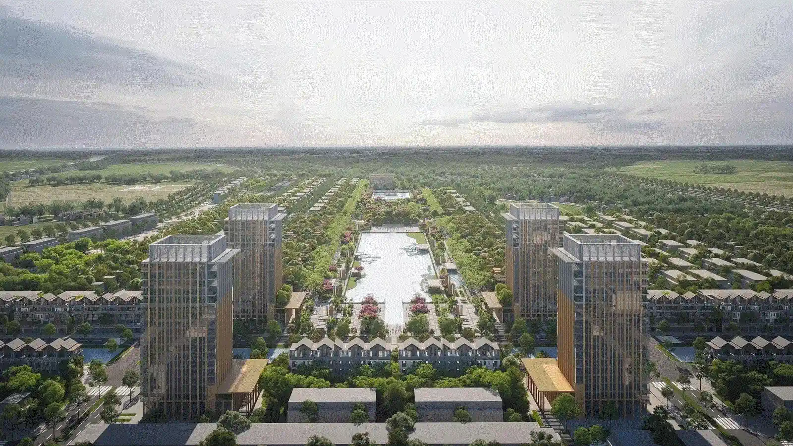 Phối cảnh Đồng Văn Central Park